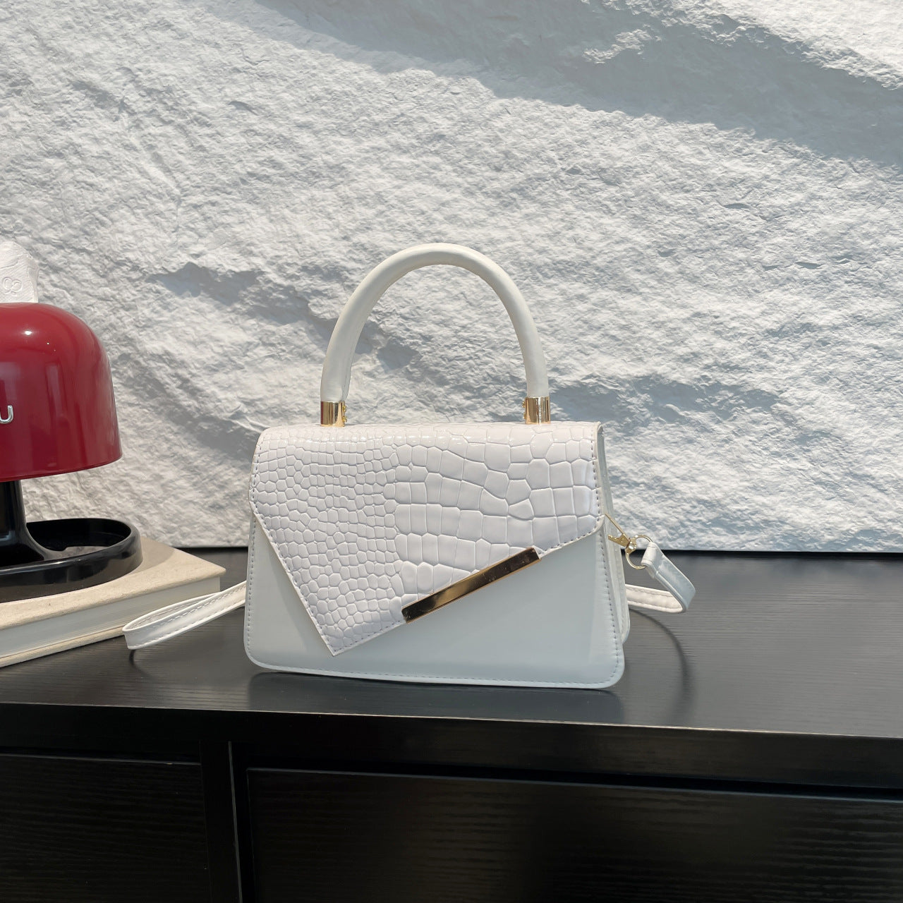 Retro Minimalist Square Handbag