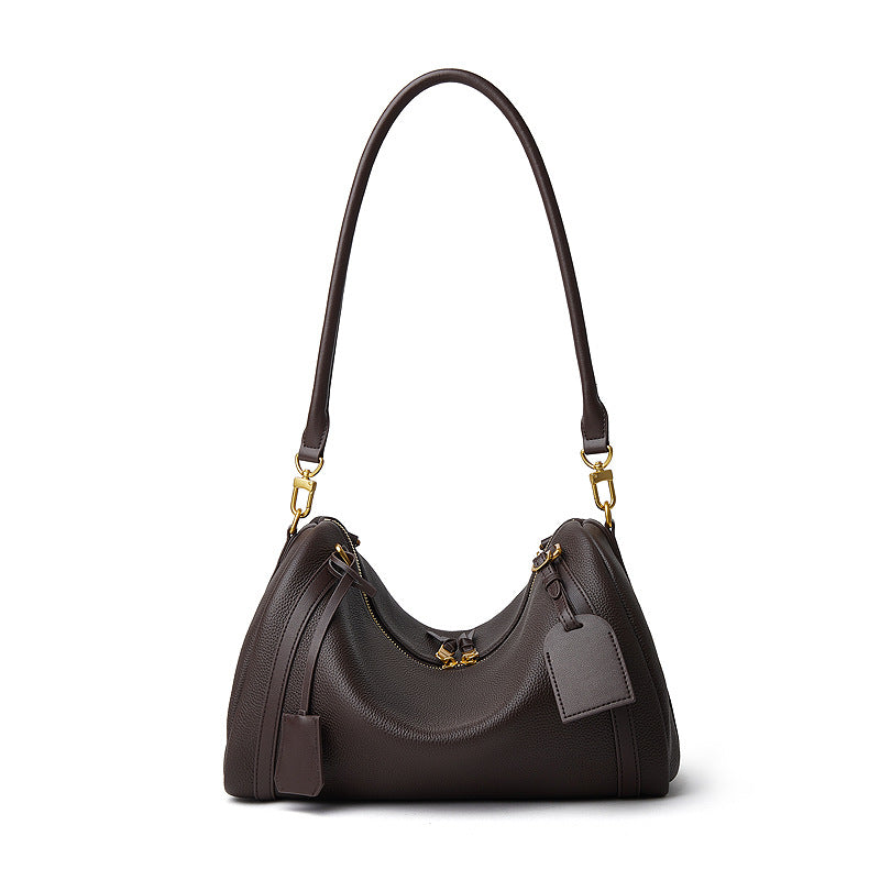 Deerskin Suede Shoulder Bag