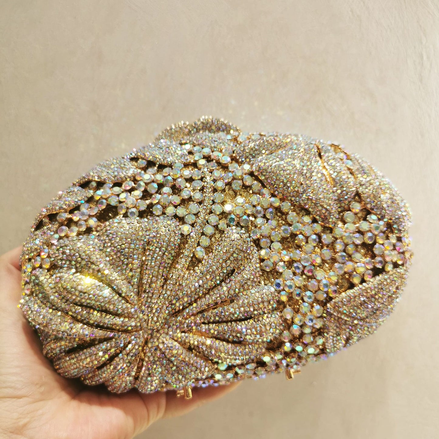 Evening Clutch Set Diamond Temperament Alloy