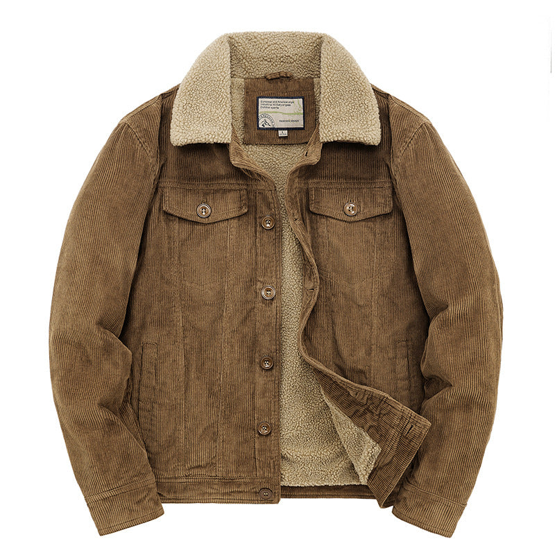 Fleece-lined Insulated Shirt-Coat