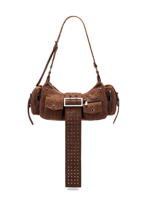 Retro Versatile Suede Women's Handbag Shoulder Bag