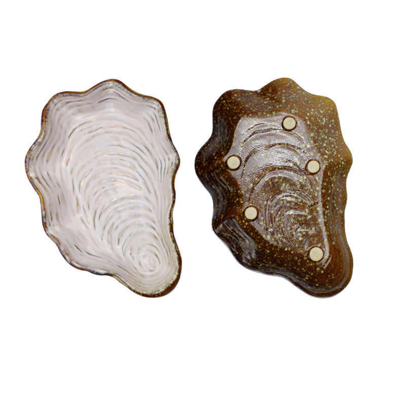 Porcelain shell plate