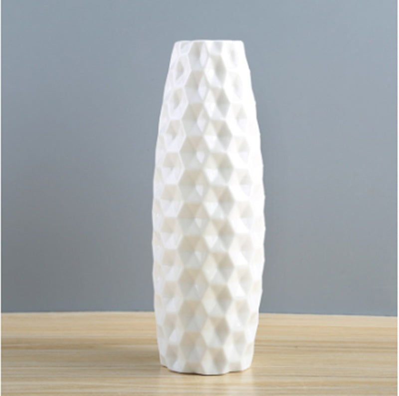 Simple Crafts White Porcelain Flower Arrangement