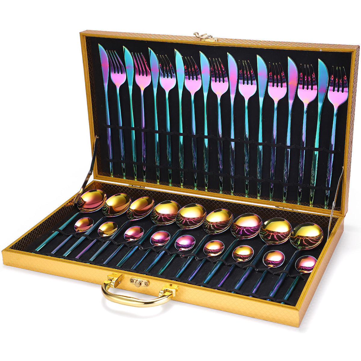36-piece Stainless Steel Tableware  Set