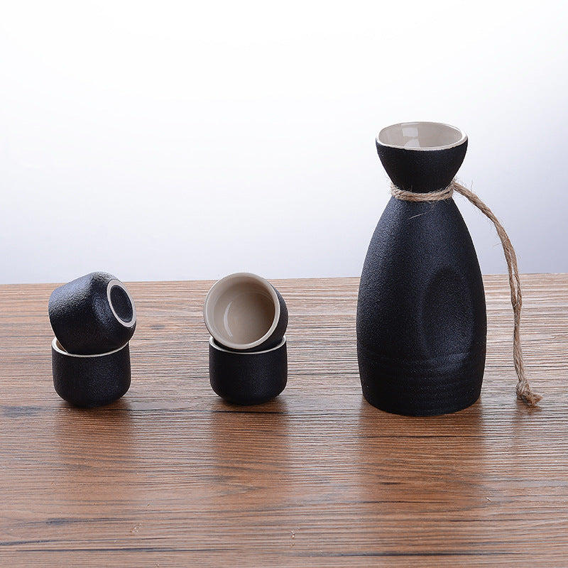 Sakura Porcelain vintage sake set