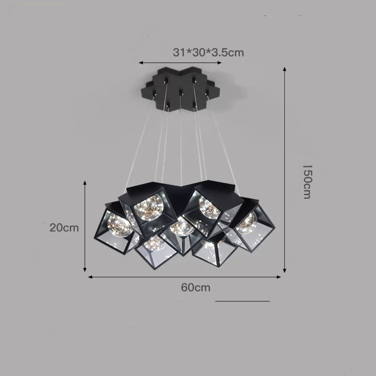 Nordic Star Dining Room Chandelier