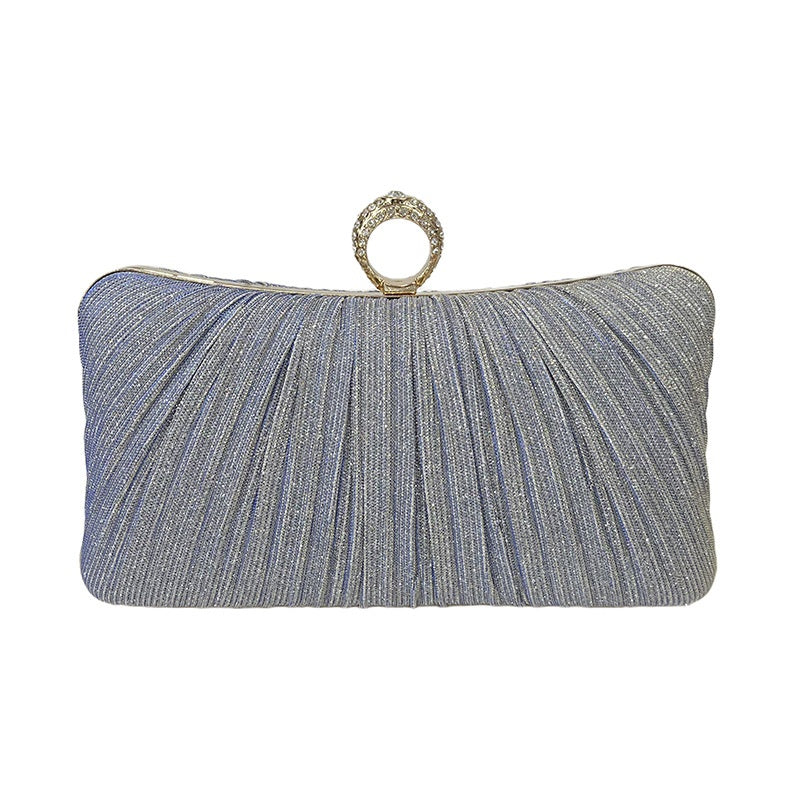 New Pleated Clutch Bag