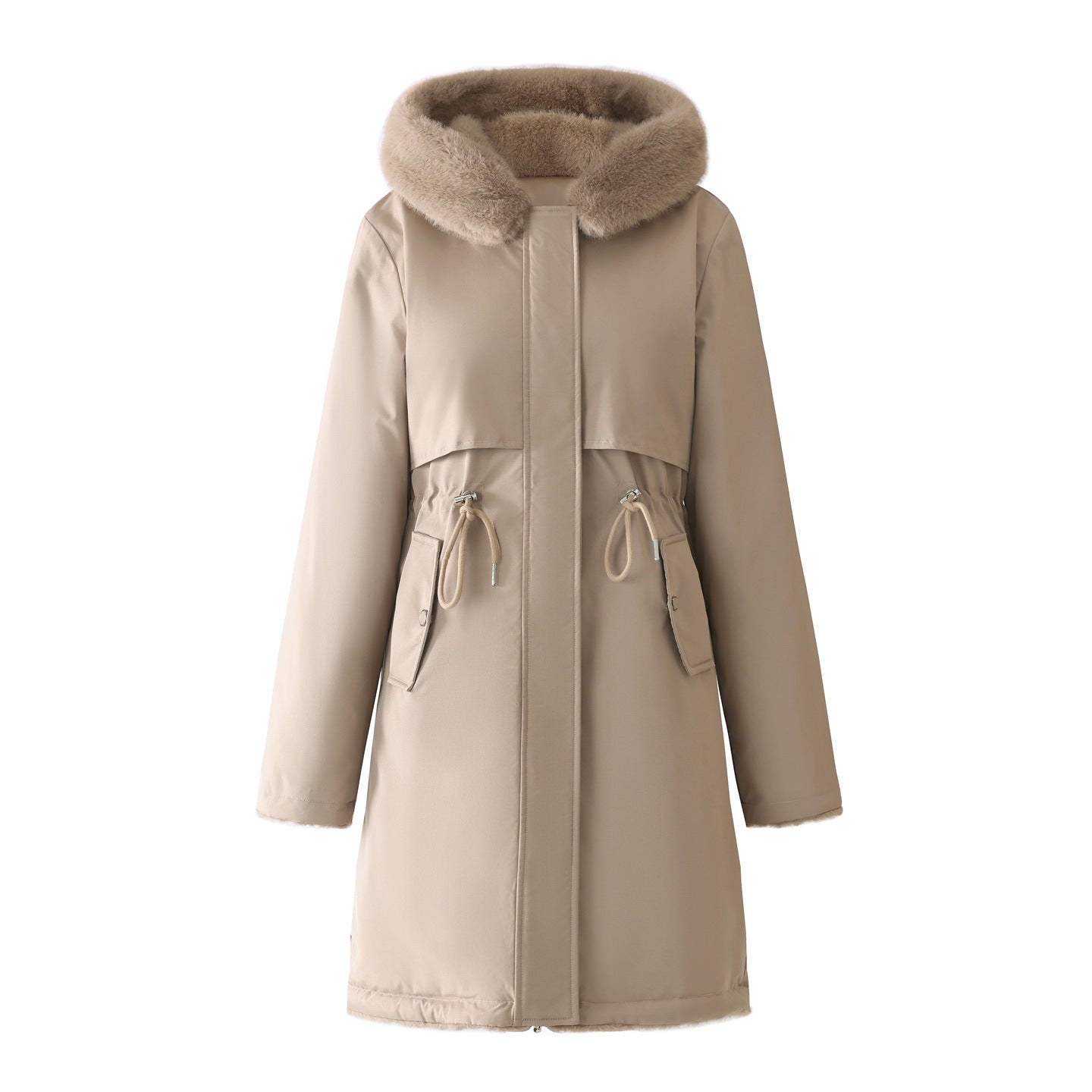 Mid-length Cotton Coat