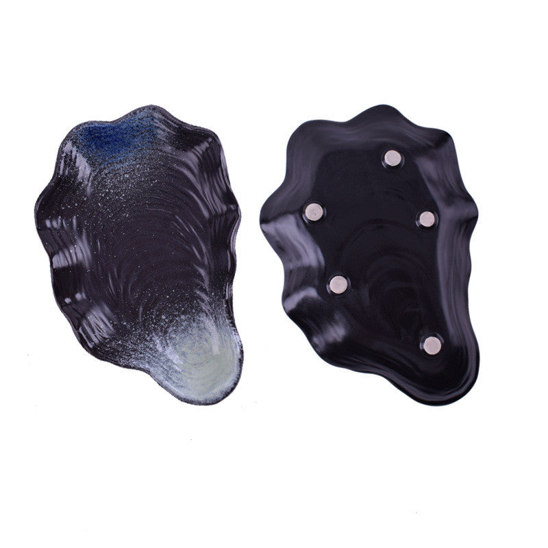 Porcelain shell plate