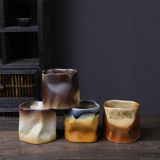 Retro Shaped Creative Porcelain Cup