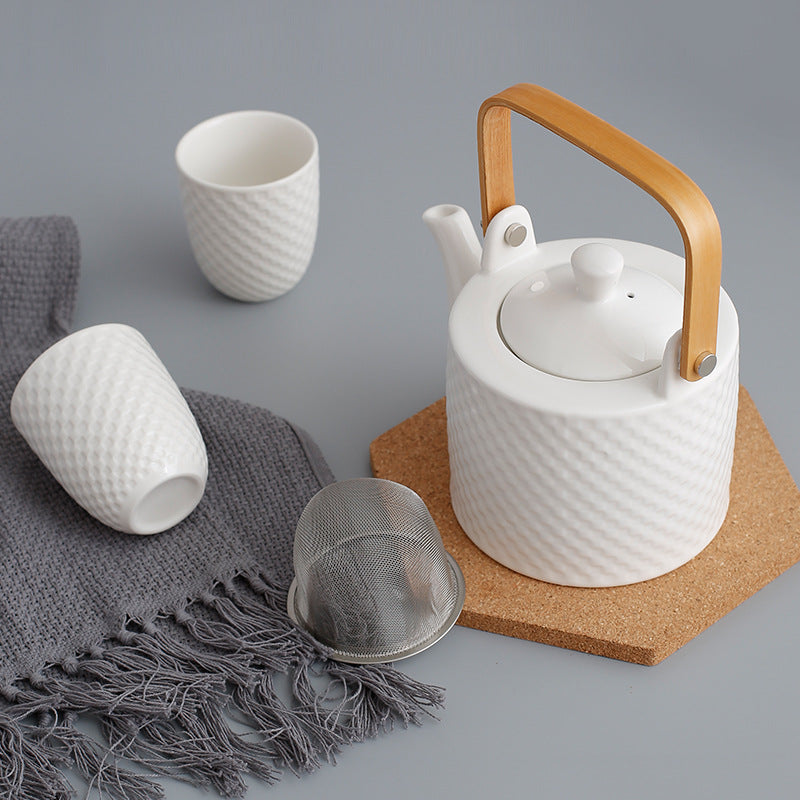 Modern Japanese Porcelain Tea Set Creation