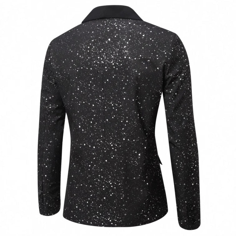 Men's Casual Shiny Party Blazer