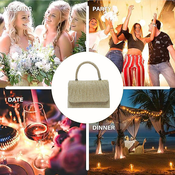 Crinkle Elegant Shoulder Bag