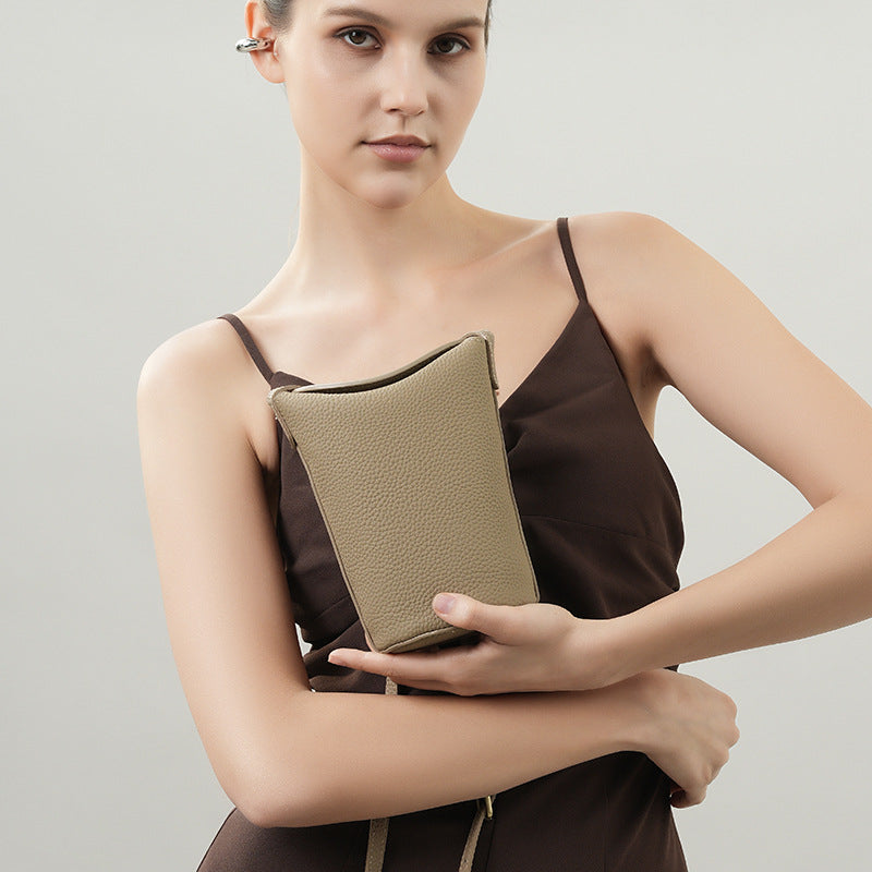 Leather Versatile Crossbody Bag