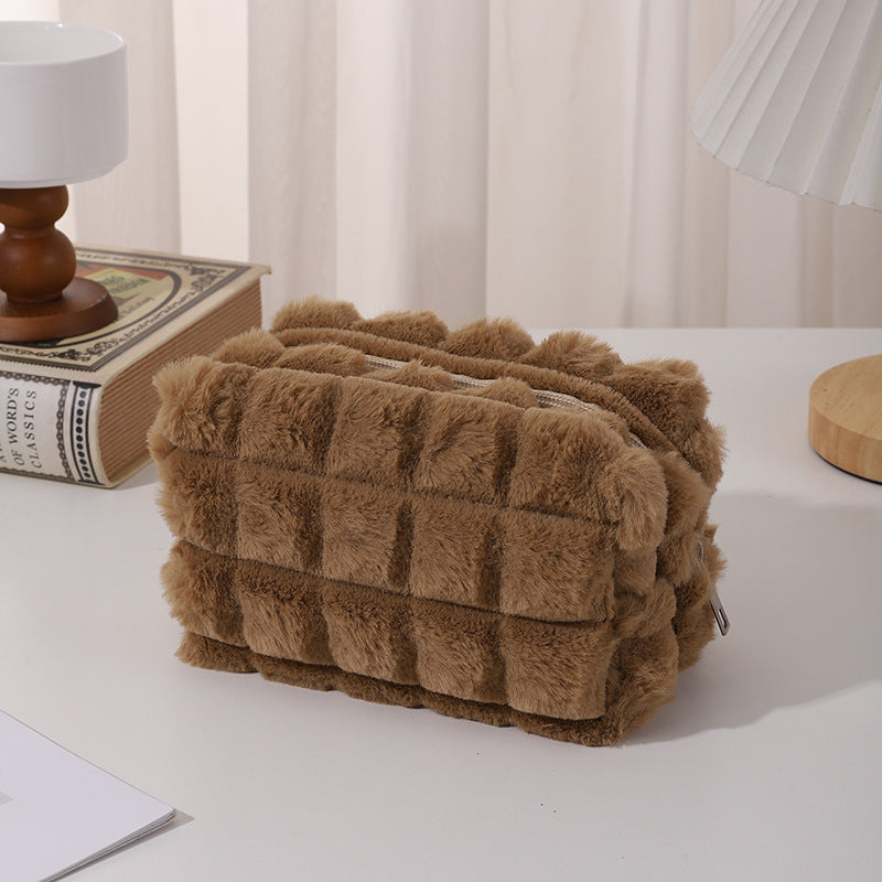 DIY Plush Maillard-style Bag