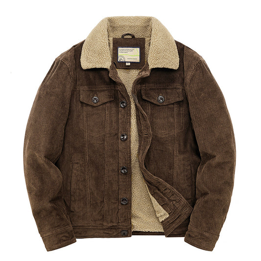 Fleece-lined Insulated Shirt-Coat