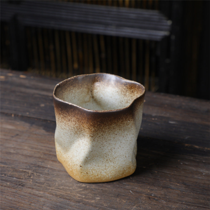 Retro Shaped Creative Porcelain Cup