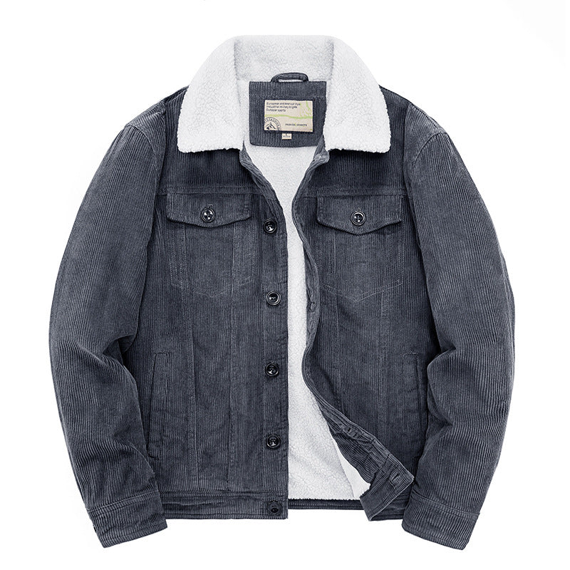 Fleece-lined Insulated Shirt-Coat