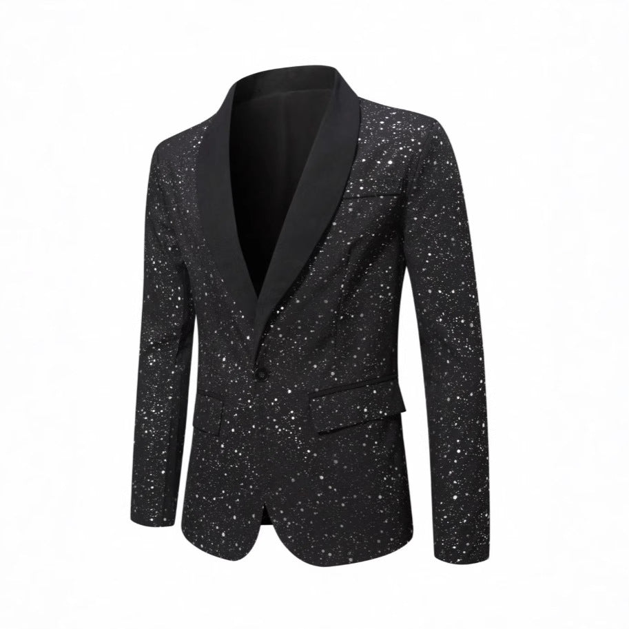 Men's Casual Shiny Party Blazer