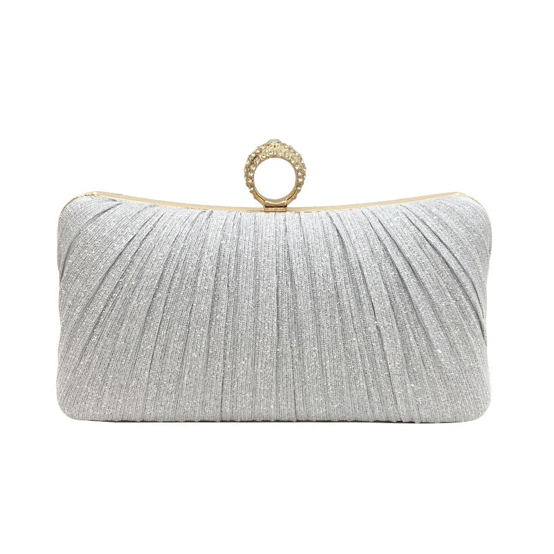 New Pleated Clutch Bag