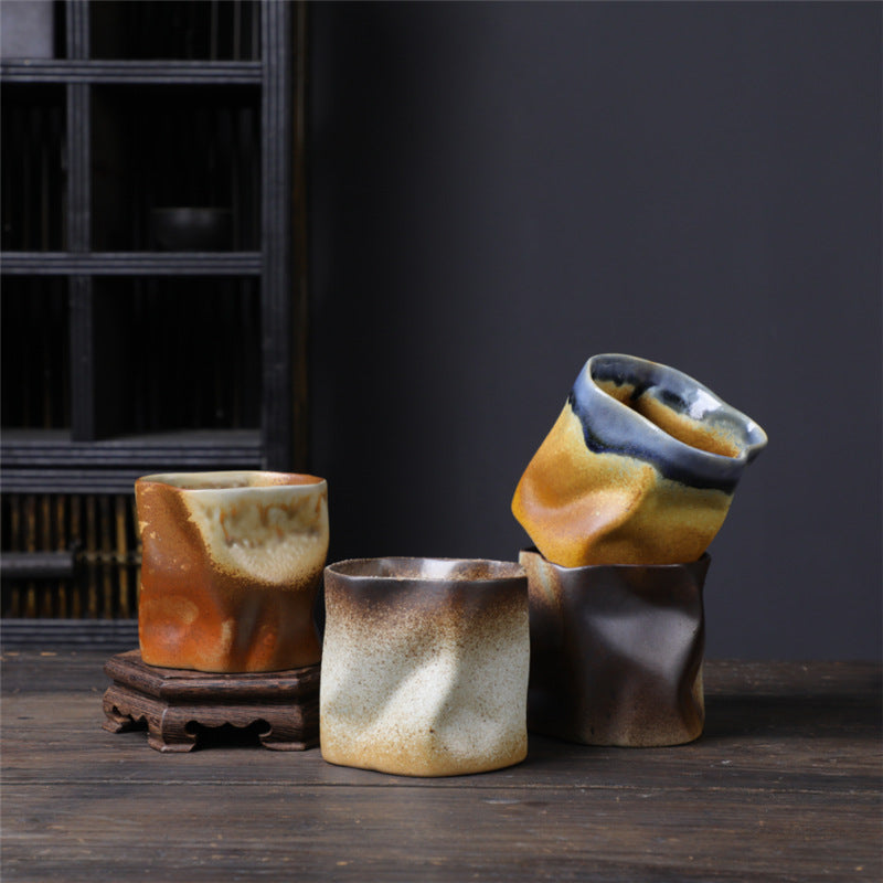 Retro Shaped Creative Porcelain Cup