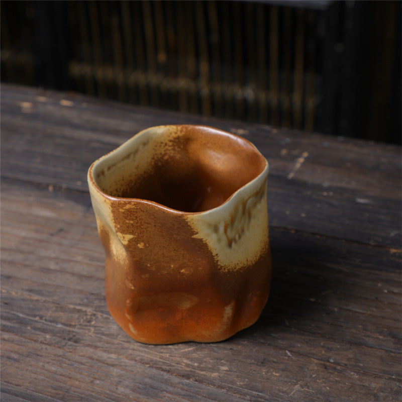 Retro Shaped Creative Porcelain Cup