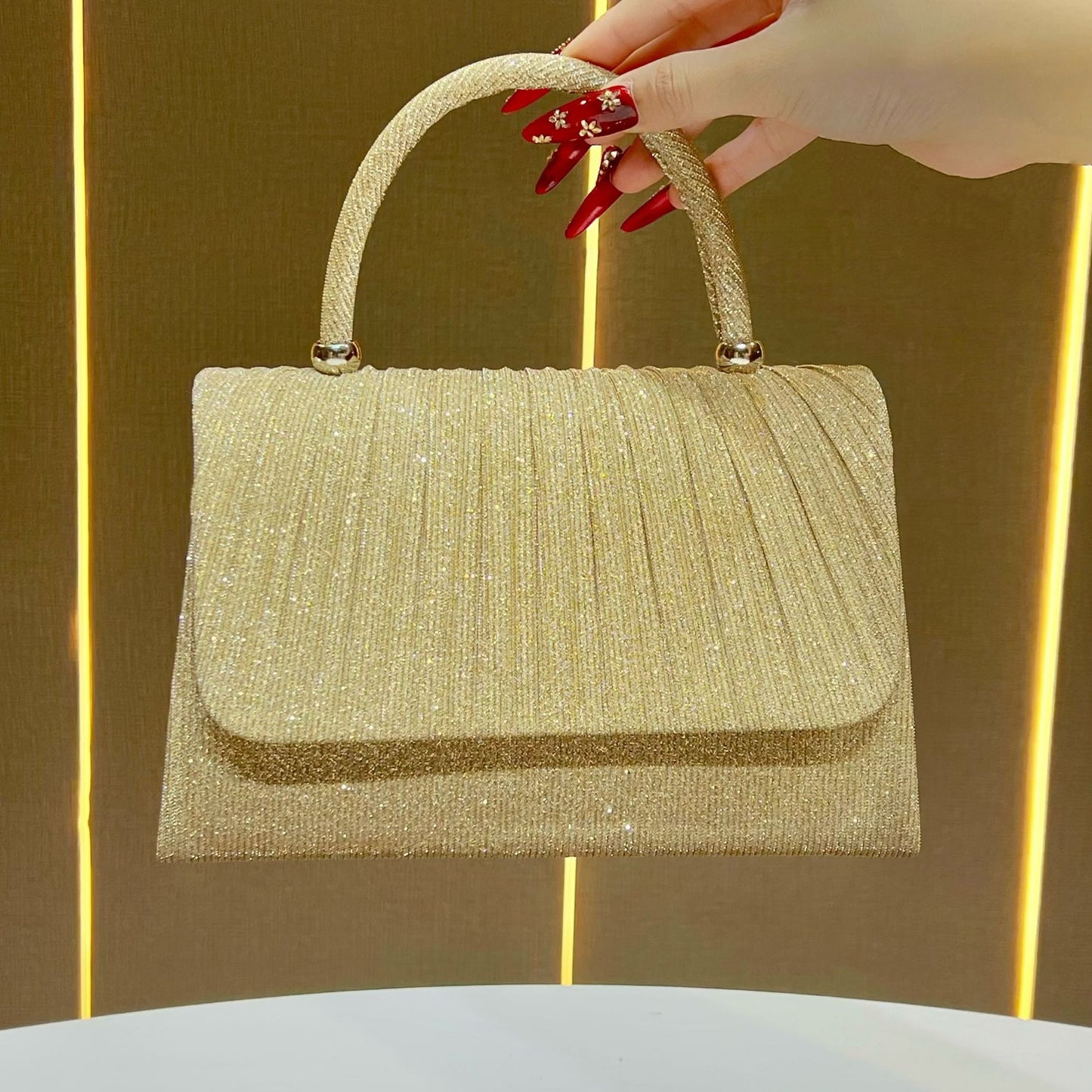 Crinkle Elegant Shoulder Bag