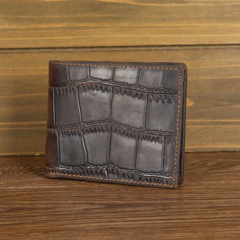 Horizontal Calf Leather Wallet