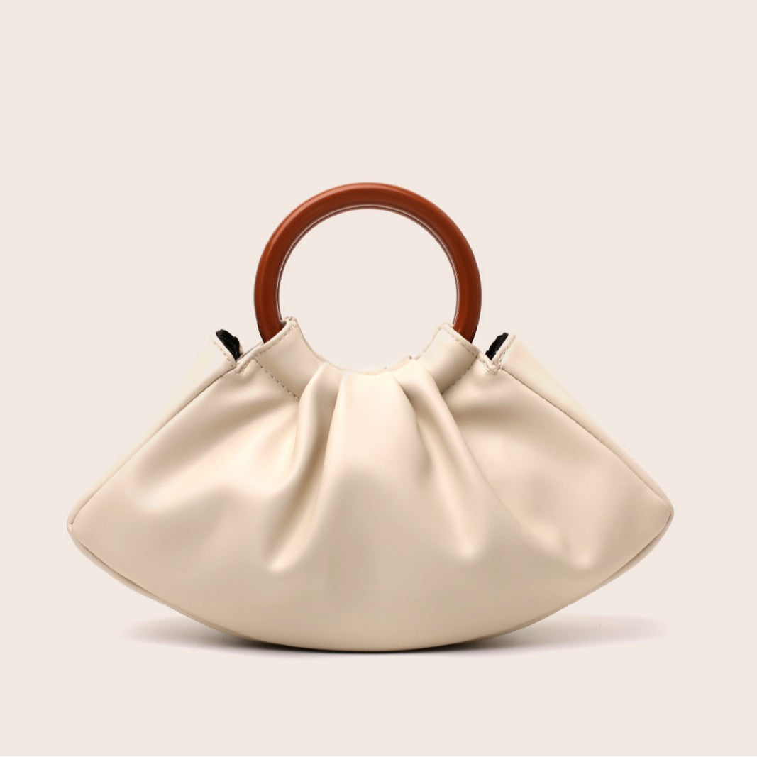 Chic Pleated Handbag