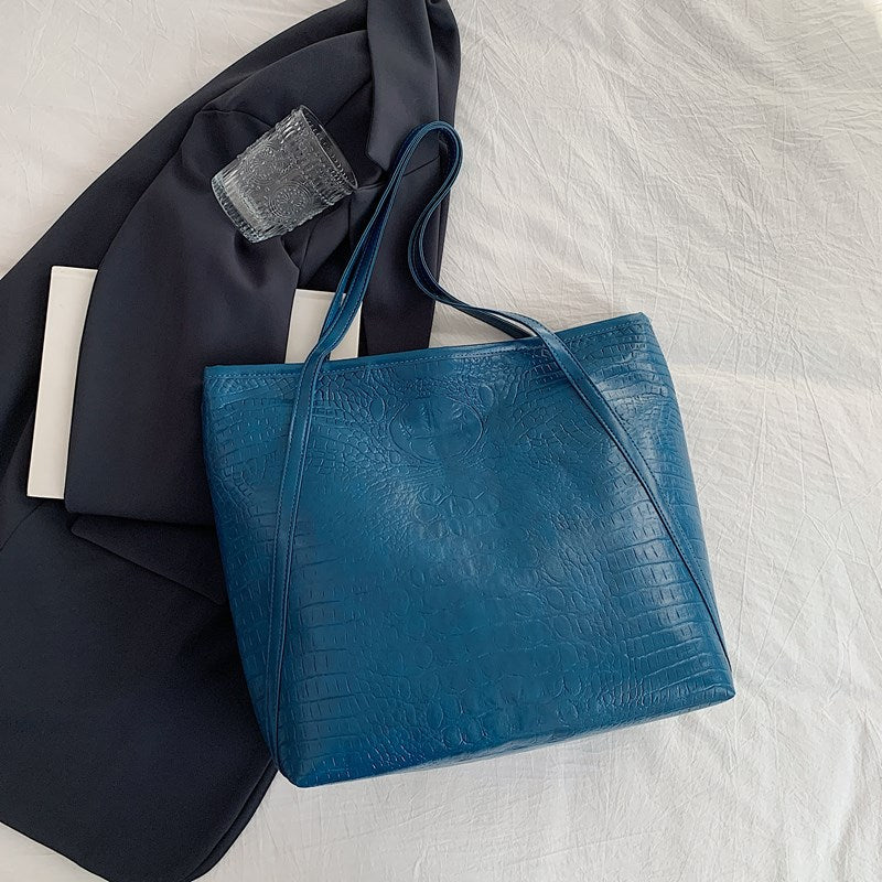 Retro Handheld Large Tote Bag
