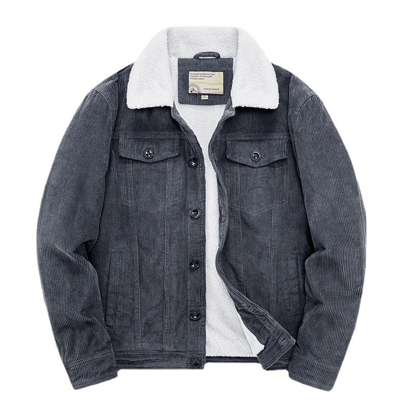 Fleece-lined Insulated Shirt-Coat