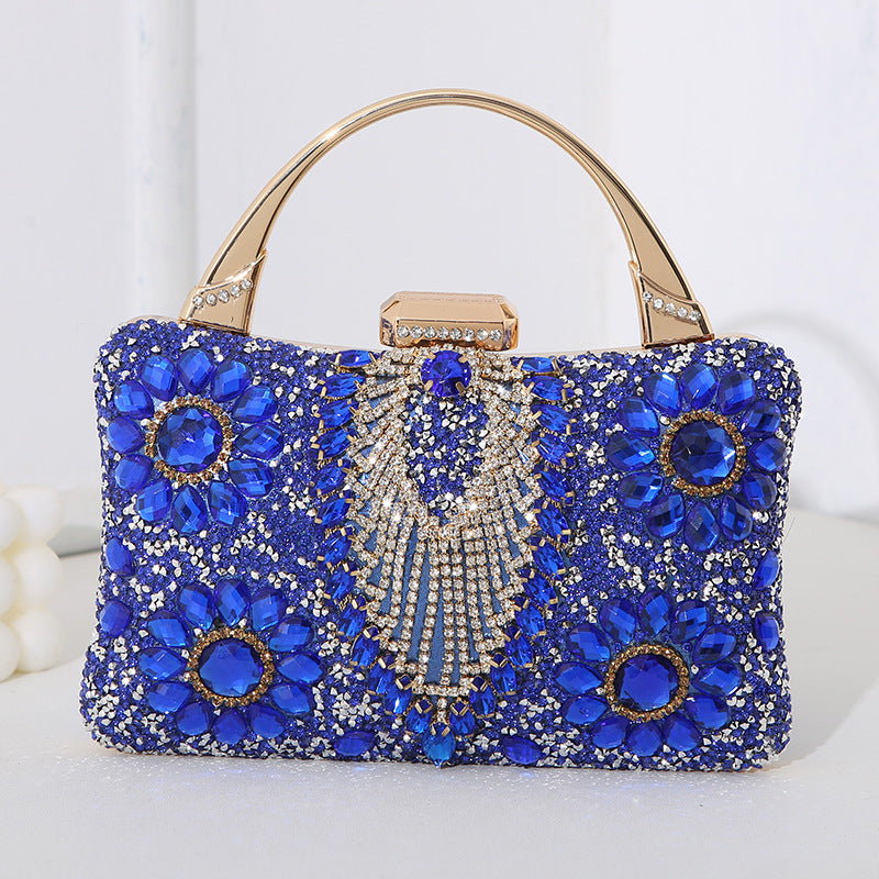 Handmade Crystals Inlaid Mini Bag
