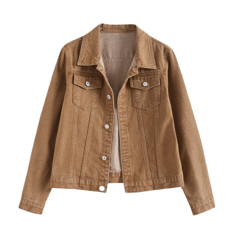 Jacket in Denim Fabric
