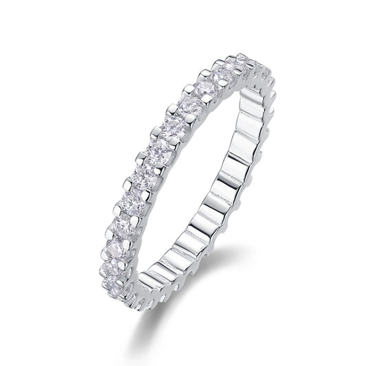 S925 Silver New Moissanite Ring Women