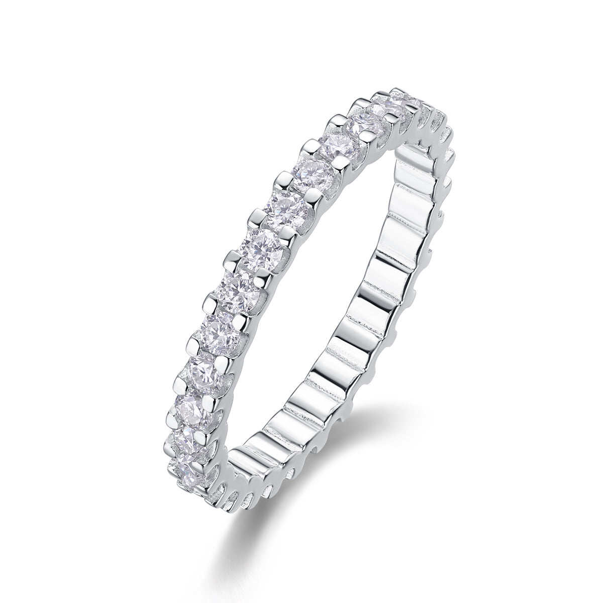 S925 Silver New Moissanite Ring Women