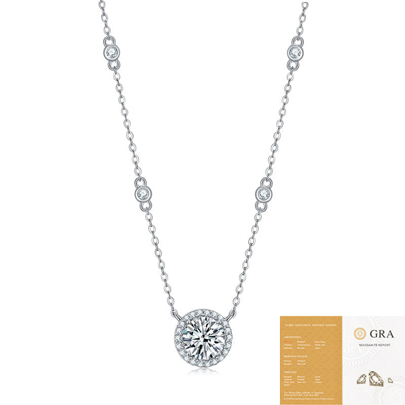925 Silver Dot Starlight Pendant Chain