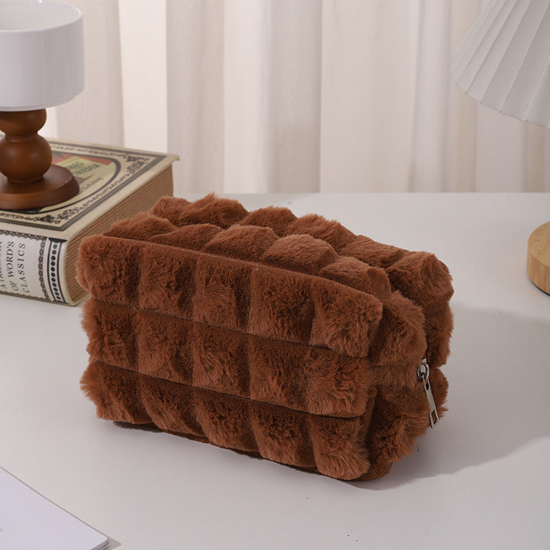 DIY Plush Maillard-style Bag