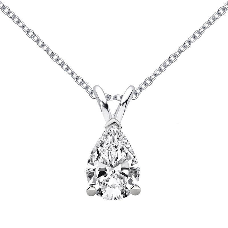 1.5 Carat Moissanite Pendant Necklace