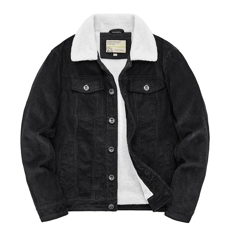 Fleece-lined Insulated Shirt-Coat