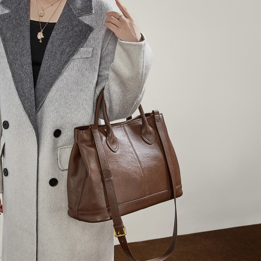 Versatile Leather Bag