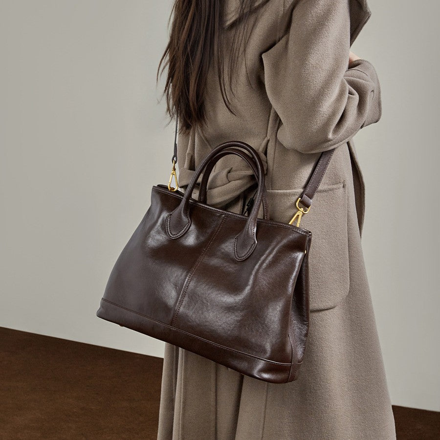 Versatile Leather Bag