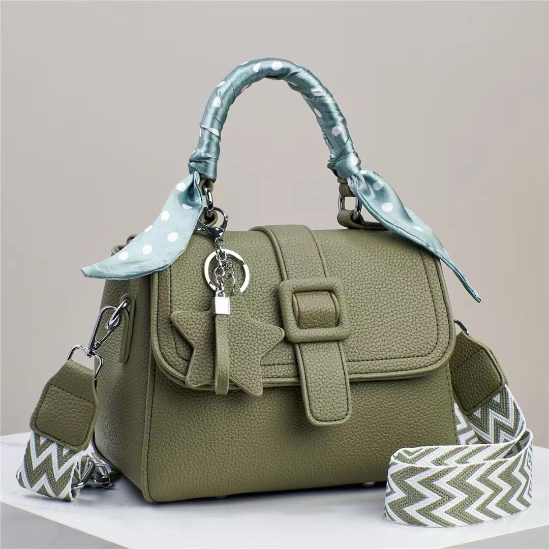 Solid Color Handbag