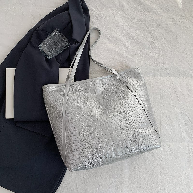 Retro Handheld Large Tote Bag