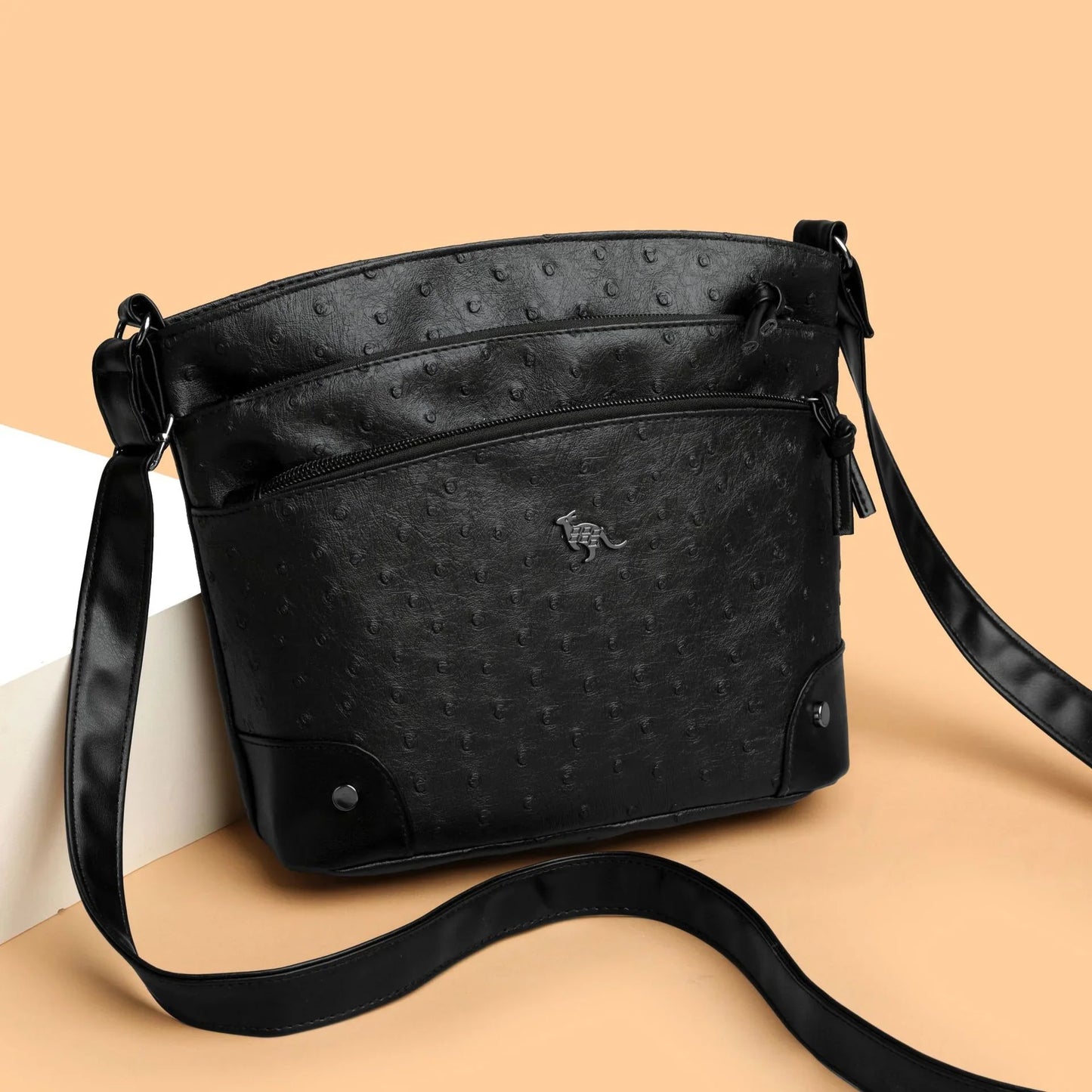 Multi-layer Bucket Bags Women's Retro Casual