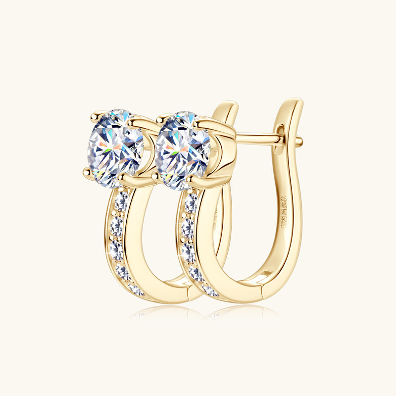 High-grade Moissanite Earrings