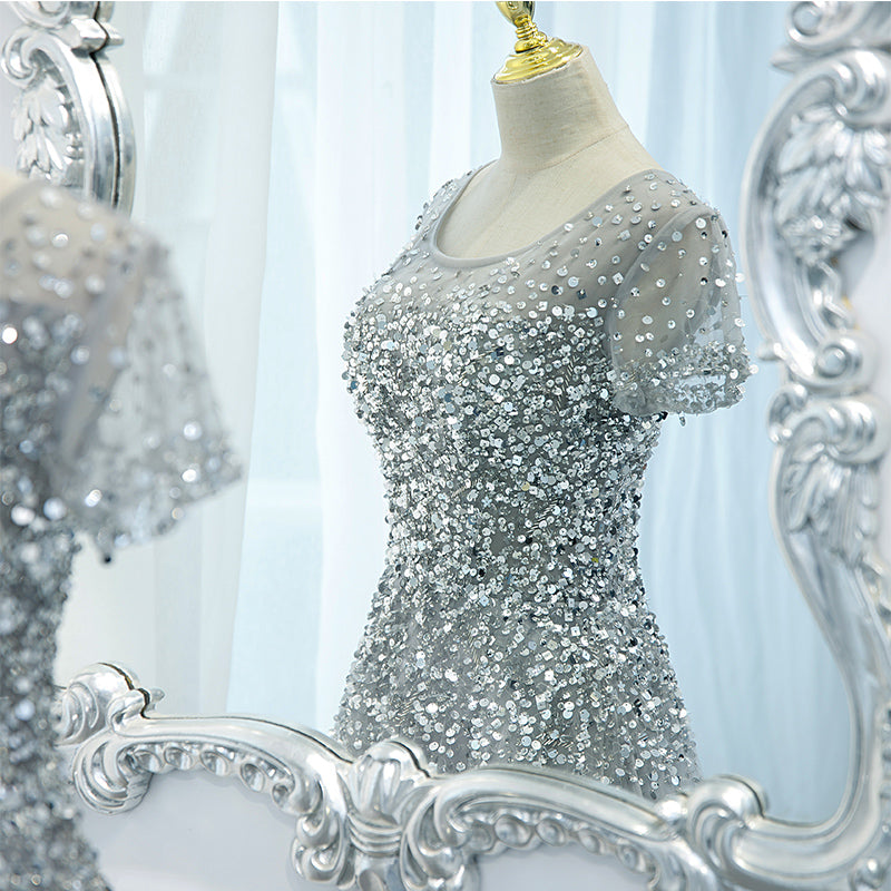 Evening Dress Skirt Female Sequin