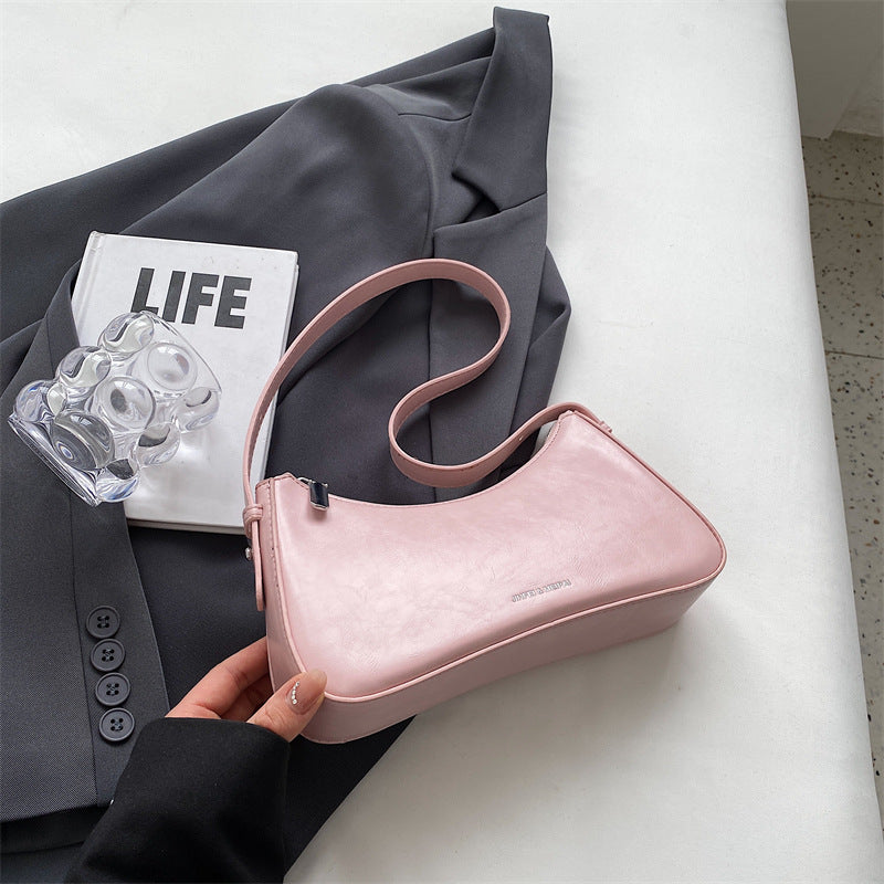 Solid Mini  Square Handbag