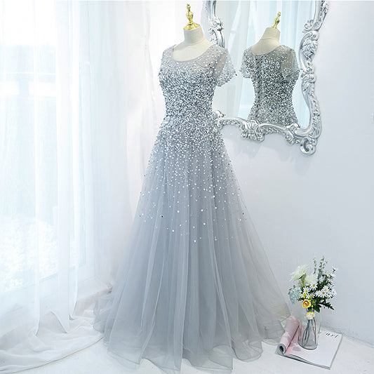 Evening Dress Skirt Female Sequin