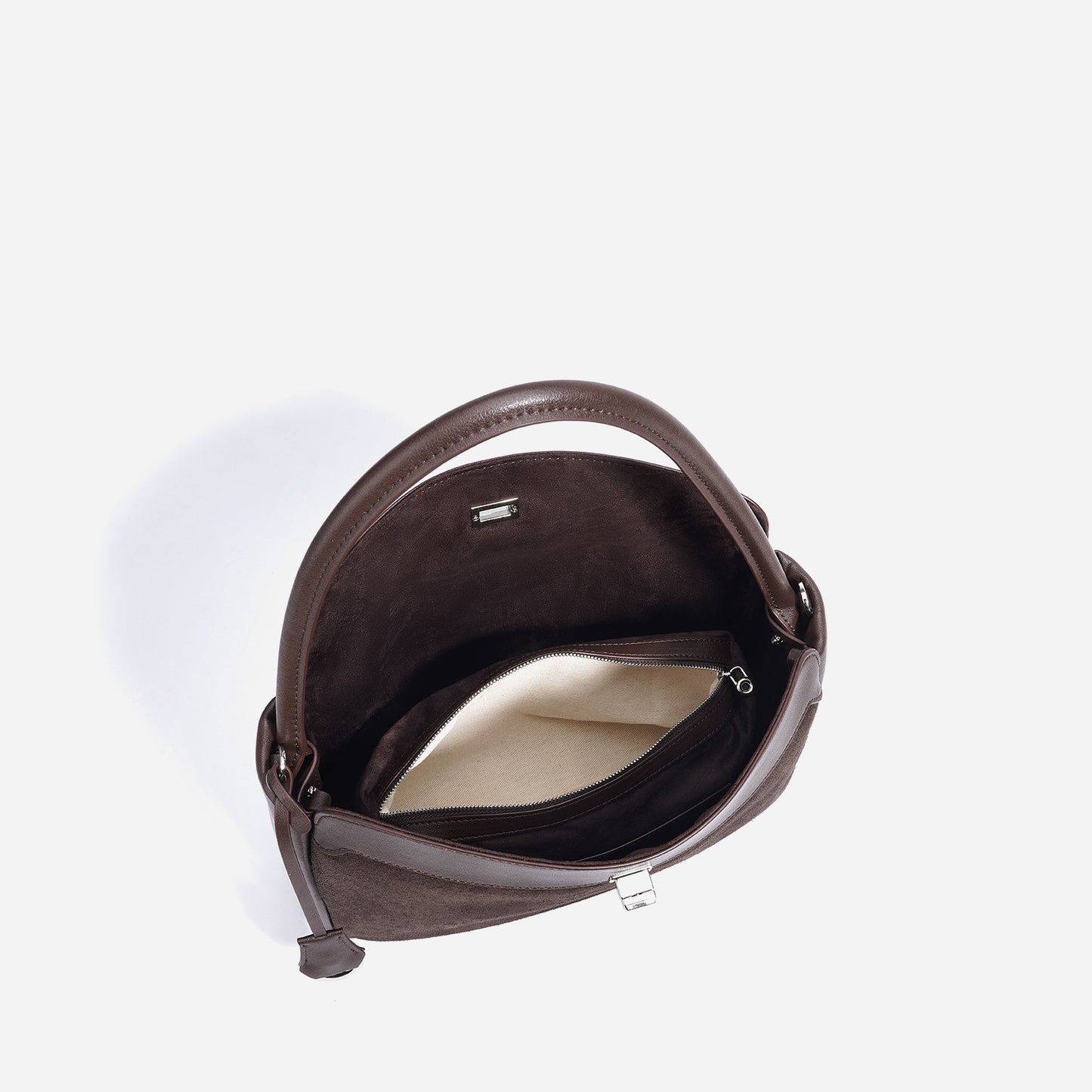 Versatile  Tote Bag Crafted From Matte Calf Leather